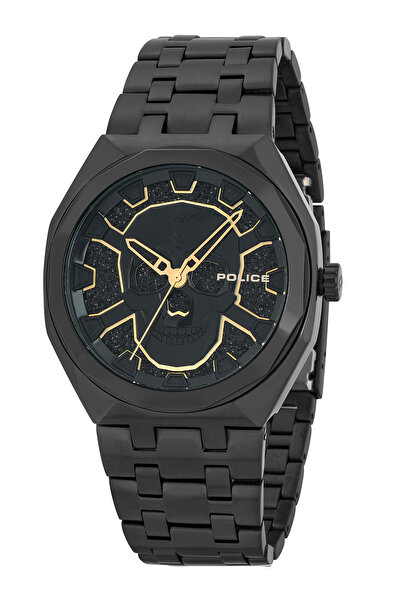 Police Ανδρικό ρολόι Police PEWJG2110701, Quartz, 48mm, 3ATM