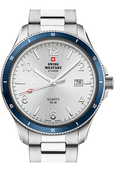 Swiss Military Ανδρικό ρολόι Swiss Military SM34096.02, Quartz, 42mm, 5ATM