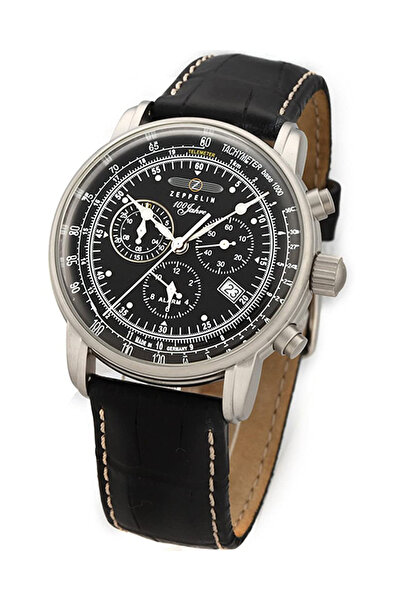 Zeppelin Ανδρικό ρολόι Zeppelin 7680-2, Quartz, 42mm, 5ATM