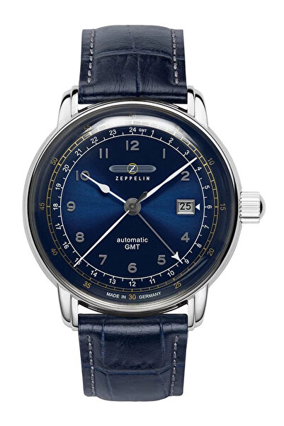 Zeppelin Ανδρικό ρολόι Zeppelin 7668-3, Automatic, 43mm, 5ATM