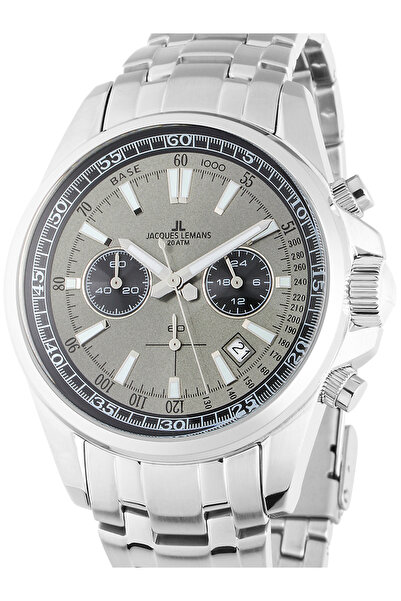 Jacques Lemans Ceas bărbătesc Jacques Lemans 1-2117ZA, cuarț, 44 mm, 20 ATM