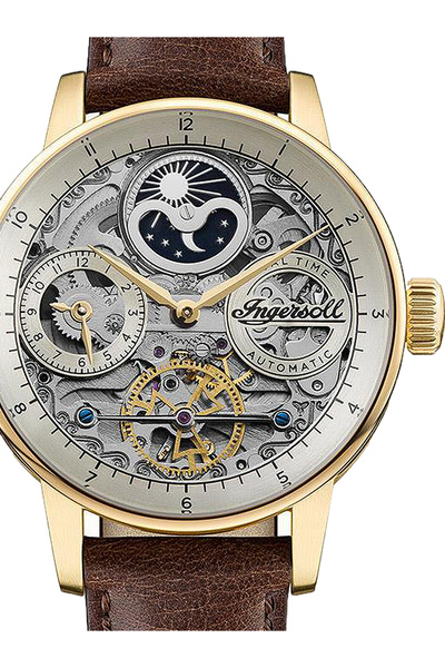 Ingersoll Ανδρικό ρολόι Ingersoll I07704, Αυτόματο, 42mm, 5ATM