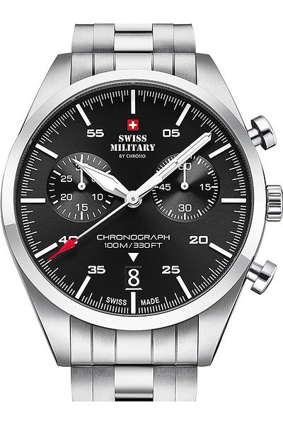 Swiss Military SM34090.01 Chronograph 43mm 10ATM
