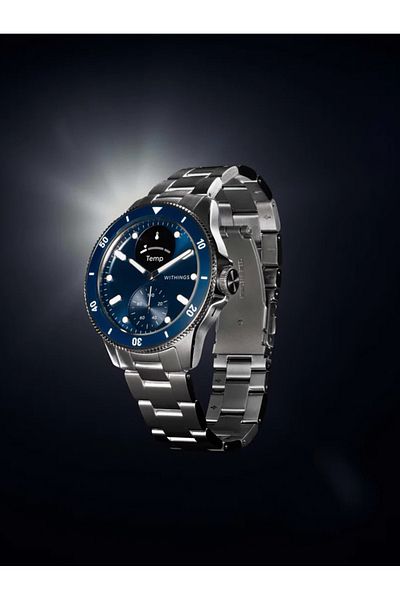 Withings HWA10-model 7-All-Int ScanWatch Nova Blue 43mm 10ATM