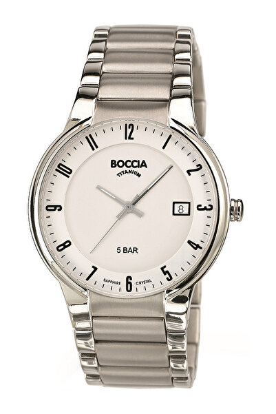 Boccia Мъжки часовник 3629-02, кварцов, 39 мм, 5ATM