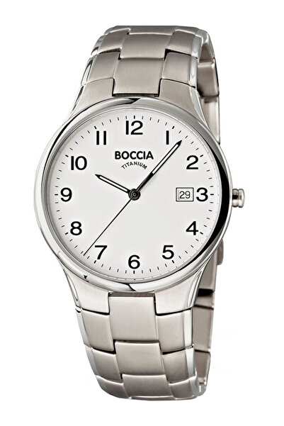 Boccia Ceas bărbătesc 3512-08, cuarț, 36mm, 5ATM