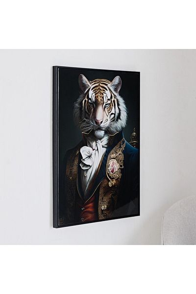 Home Box Ersel Tiger Framed Picture 50x70x2.5 cm