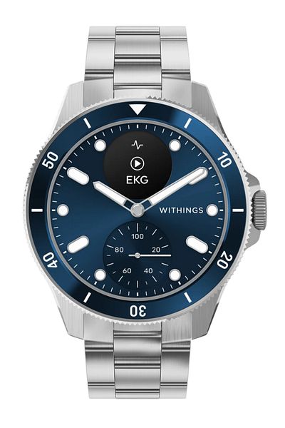 Withings HWA10-model 7-All-Int ScanWatch Nova Blue 43mm 10ATM