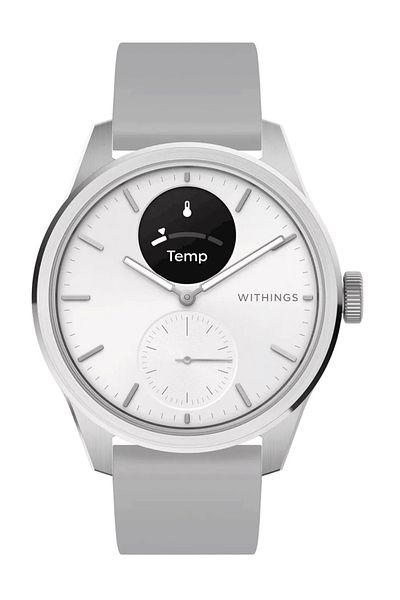 Withings HWA10-model 5-All-Int ScanWatch 2 White 42 mm 5ATM