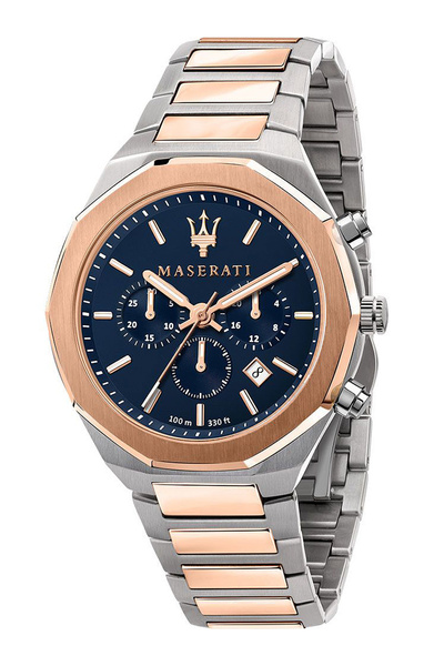 Maserati Ανδρικό ρολόι Maserati R8873642002, Quartz, 45mm, 10ATM