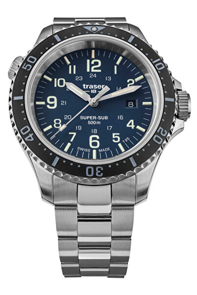 Traser H3 Ceas pentru bărbați Traser H3 109375, cuarț, 46 mm, 50 ATM