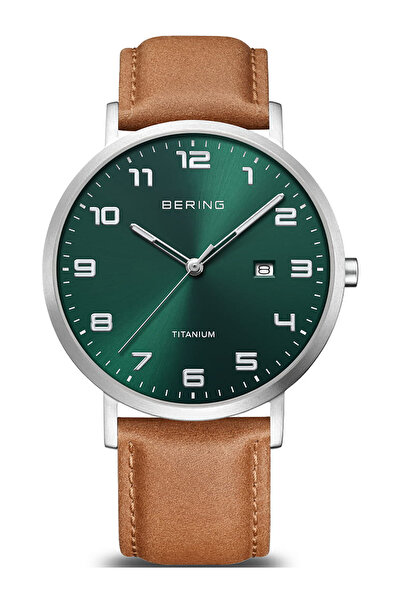 Bering Ceas bărbătesc 18640-568, cuarț, 40mm, 5ATM