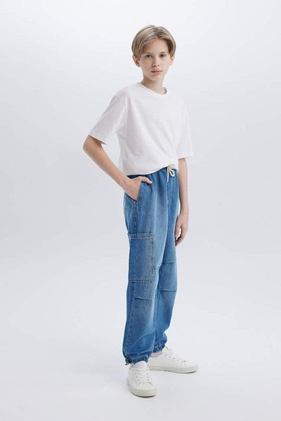 DeFacto New Season Boy's Parachute Jean Trousers