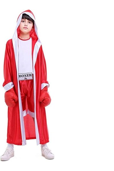 Annee Bakk Kapüşonlu Çocuk Boksör Pelerini, Boksör Pelerini