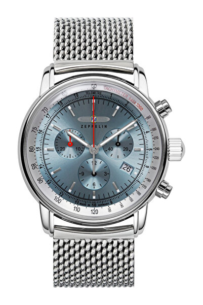 Zeppelin Ανδρικό ρολόι Zeppelin 8886M-3, Quartz, 42mm, 5ATM