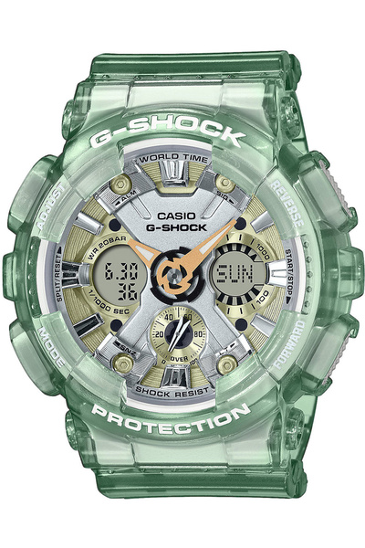 Casio Mens Watch GMA-S120GS-3AER, Quartz, 43mm, 20ATM