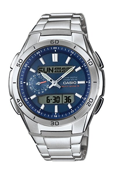 Casio Ceas bărbătesc WVA-M650D-2AER, cuarț, 44mm, 10ATM
