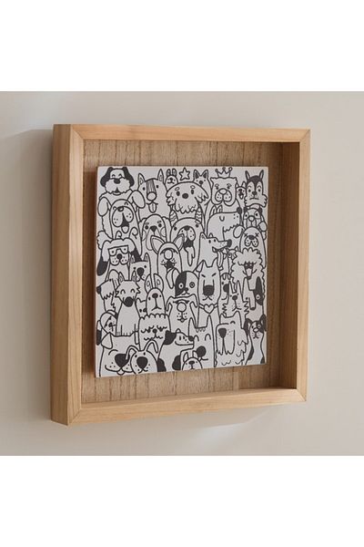 Home Box Forresta Animal Mob Wall Frame 25x25x3 cm