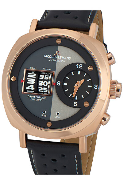 Jacques Lemans Ceas bărbătesc Jacques Lemans 1-2058C, cuarț, 44 mm, 5ATM
