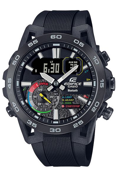 Casio ECB-40MP-1AEF Edifice Mens Watch 48mm 10ATM