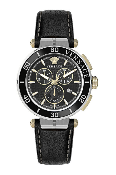 Versace Ανδρικό ρολόι Versace VE3L00222, Quartz, 45mm, 5ATM