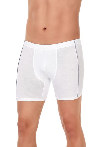 Yıldız Çamaşır Ανδρικό 5 τεμάχιο λευκό αραβικό ριγέ Modal Boxer