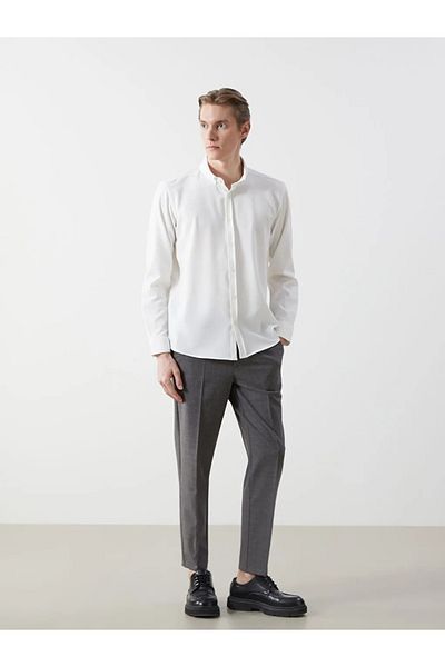 LC Waikiki Lcw Vision Gray Slim Fit Men's Trousers