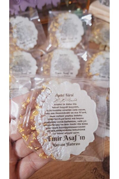 sevgiliatolyemm mutluluk getirmesi dileğiyle İsimli-dualı Bebek Magnet 10 Ade...