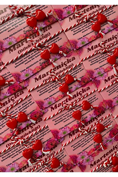 BeryDenz 5 Adet Kalpli Marteniçka Şans ve Dilek Bilekliği