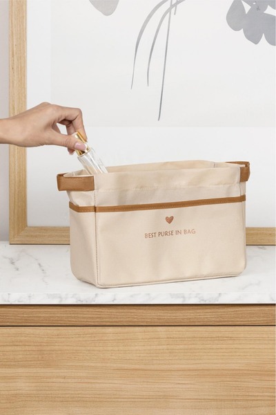 Smyak Органайзер за черна чанта Органайзер за чанти