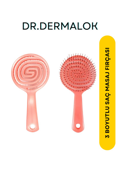 Dr.Dermalok 3-вимірна щітка для масажу волосся