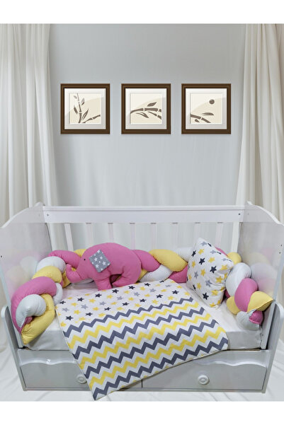 Home Baby Sleep Set 60X120 3 Braids 5 Pieces