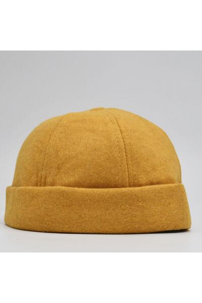 şapkadan Etnik Desen Kısa Docker Şapka Vintage Cap Kasket