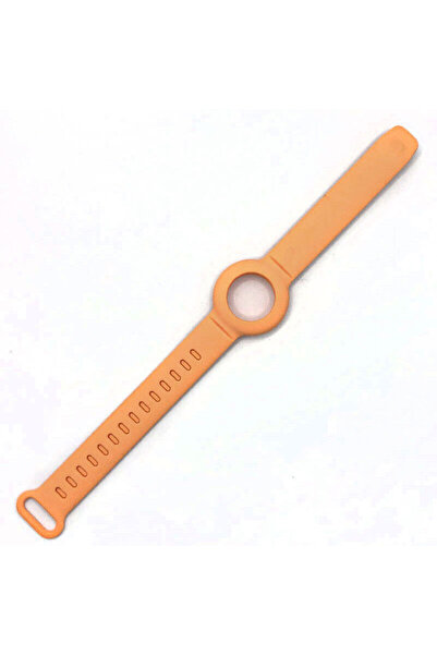 bbtech AirTag ile Uyumlu Esnek Silikon Bileklik/Kordon Çocuklar için Uygun