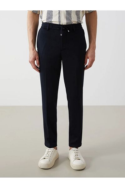 LC Waikiki Ανδρικό παντελόνι LCW Vision Navy Blue Slim Fit