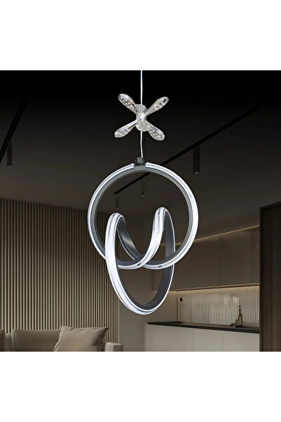 Genel Markalar Rolento Siyah Kasa Krom Çizgili Kelebek Detaylı Sarkık Beyaz L...