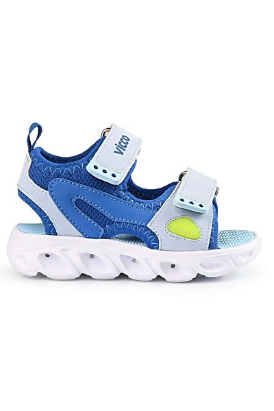Vicco Roy Lighted Orthopedic Children's Sandals Blue