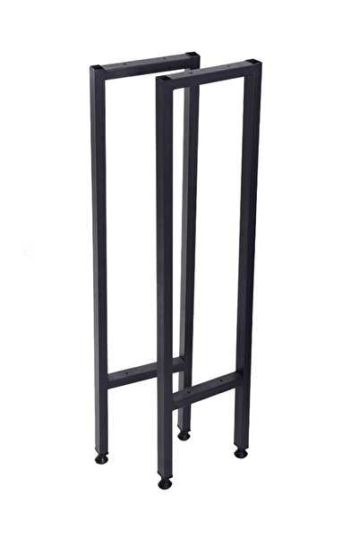 CVTdesign Dresuar Masa Ayağı Metal Ayak 2 Adet 83cm x 22cm Mobilya Ayakları