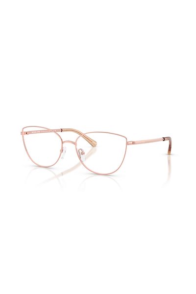 Michael Kors Woman Cat Eye Eyeglasses- Mk 3030 - Lense Size:54mm - Rose Gold