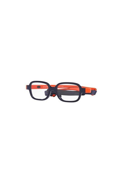 MIRAFLEX Unisex Rectangle Eyeglasses- Mf 4001 - Lense Size:42mm - Dark Blue