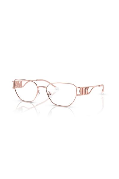 Michael Kors Woman Irregular Eyeglasses- Mk 3087 - Lense Size:53mm - Rose Gold