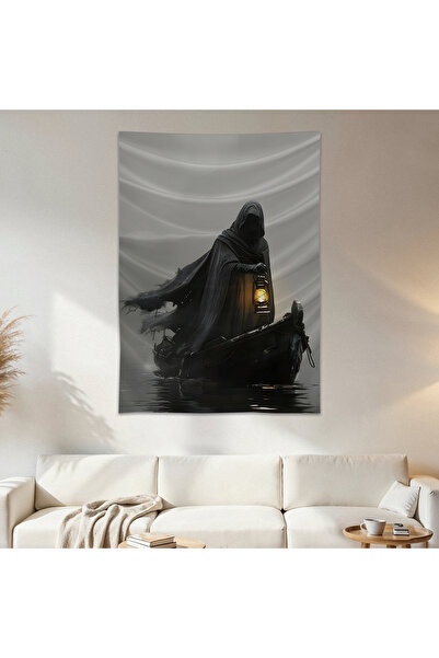 Geek Cultcha Dark Spirit Wall Cloth Wall Tapestry First Quality Satin Fabric ...