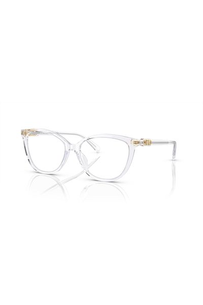 Michael Kors Woman Cat Eye Eyeglasses- Mk 4109u - Lense Size:54mm - Clear Transparent