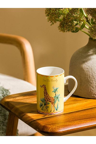 LC Waikiki Lcw Home Printed Porcelain Mug 310 ml
