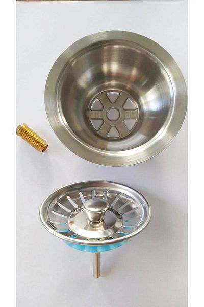 KARAT design Siphon Assembly Stainless Steel Sink with Drainer