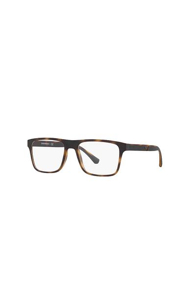Emporio Armani Man Rectangle Sunglasses- Ea 4115 - Lense Size:54mm - Matte Havana