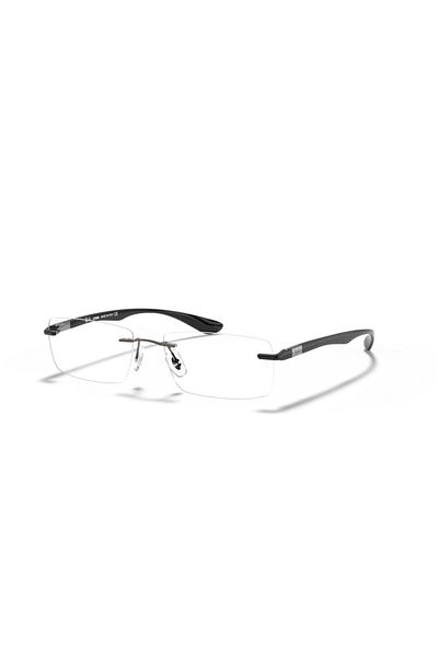 Ray-Ban Ray Ban Vista Unisex Rectangular Eyeglasses- Rb 8724 - Lense Size:54mm - Gunmetal