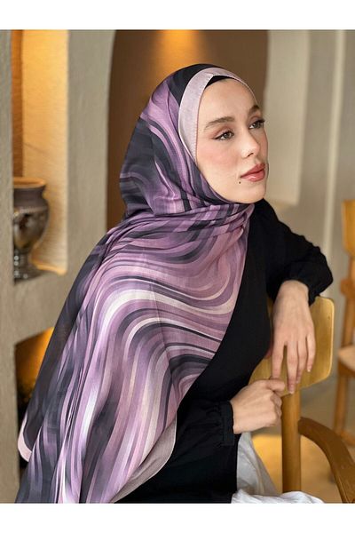 Modakaşmir Σάλι Lina με σχέδιο Mernus