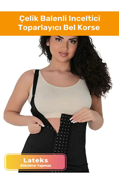 Genel Markalar Çelik Balenli İnceltici Toparlayıcı 3 Kademeli Ağraflı Şekille...