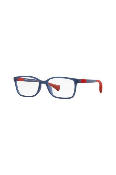 MIRAFLEX Man Pillow Eyeglasses- Mf 4013 - Lense Size:49mm - Translucent Light Blue Matte
